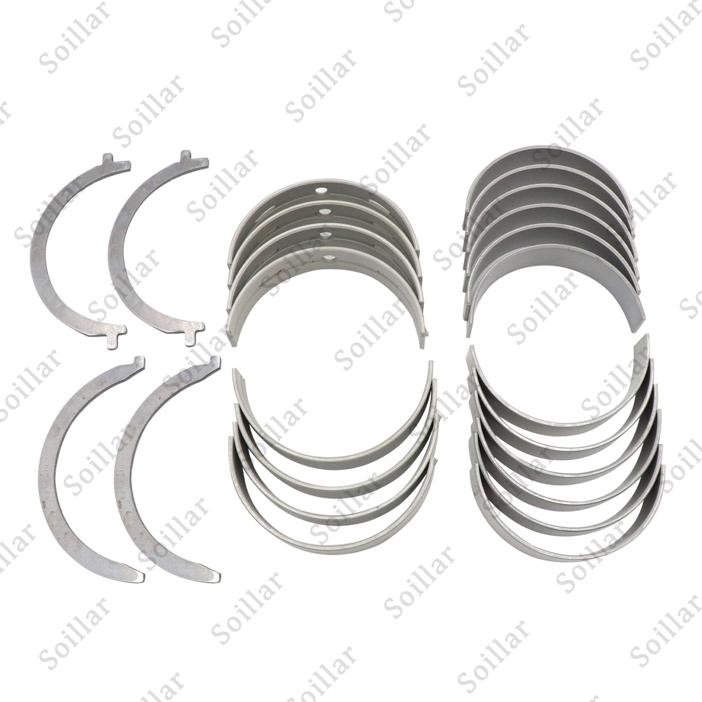 For 2014-2018 Ram 1500 Jeep WK2 3.0 EcoDiesel Crankshaft Thrust Con Rod Bearings