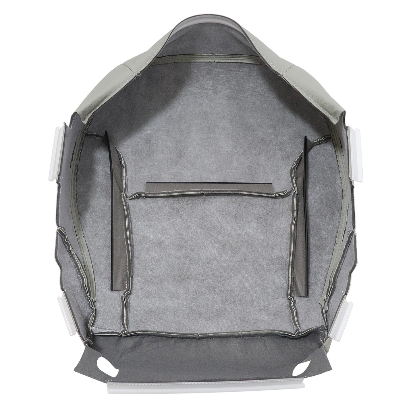 Passenger Bottom Leather AC Seat Cover Gray For 2002 2003 2004 Lexus ES300 ES330
