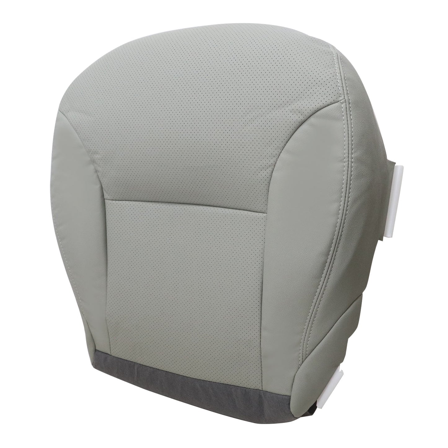 Passenger Bottom Leather AC Seat Cover Gray For 2002 2003 2004 Lexus ES300 ES330