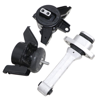 Pack (3) Engine Motor Mounts & Automatic Trans Mount Kit Fits Kia Sedona 15-2021