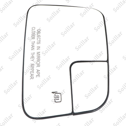 Passenger Right Side Mirror Glass Heat No-Blind Spot Fit for 2011-2014 Ford Edge