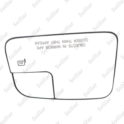 Passenger Right Side Mirror Glass Heat No-Blind Spot Fit for 2011-2014 Ford Edge