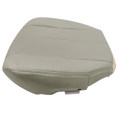 Driver Bottom Leather Seat Cover For 2010-2014 Subaru Outback Legacy lvory (Tan)