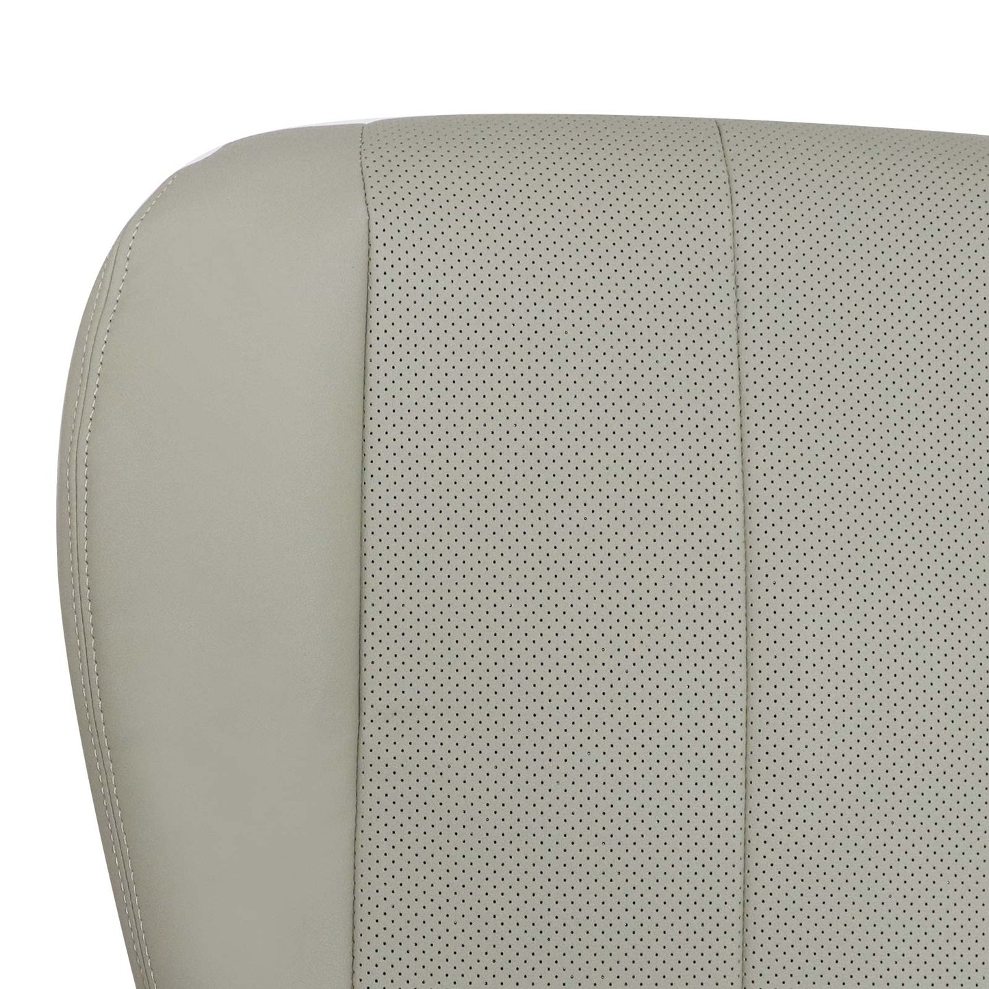 Driver Bottom Leather Seat Cover For 2010-2014 Subaru Outback Legacy lvory (Tan)