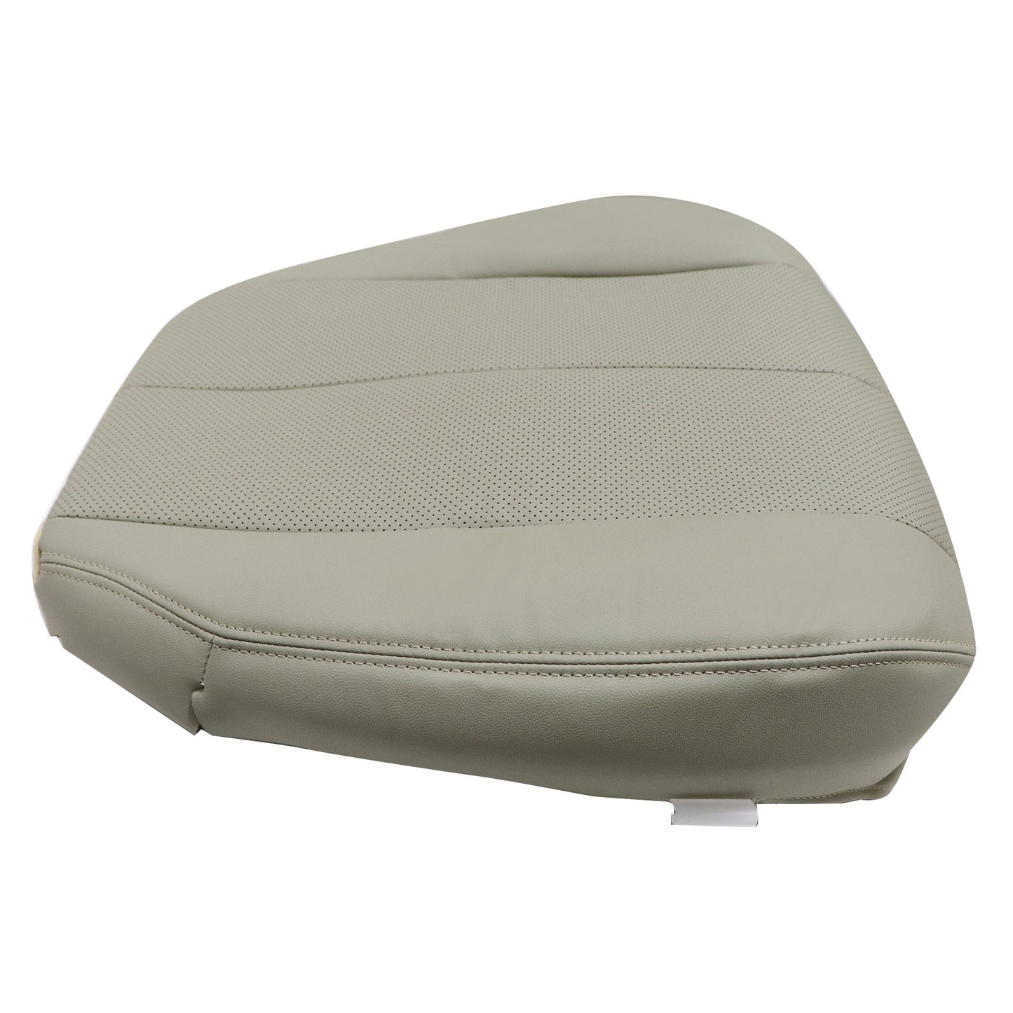 Driver Bottom Leather Seat Cover For 2010-2014 Subaru Outback Legacy lvory (Tan)