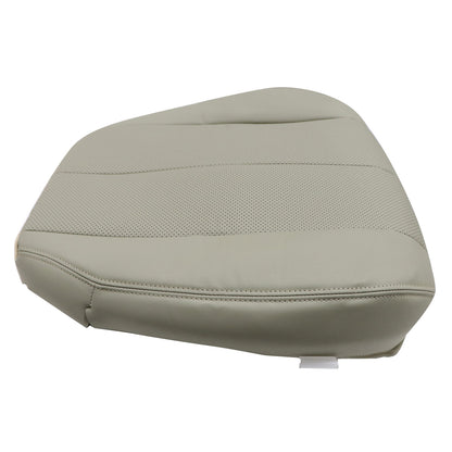 Driver Bottom Leather Seat Cover For 2010-2014 Subaru Outback Legacy lvory (Tan)