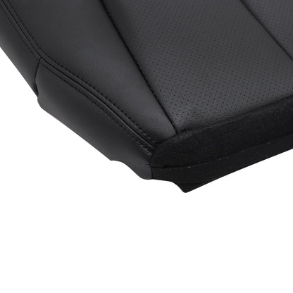 For 2010 - 2014 Subaru Outback Front Side Driver Bottom Leather Seat Cover Black