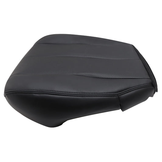 For 2010 - 2014 Subaru Outback Front Side Driver Bottom Leather Seat Cover Black