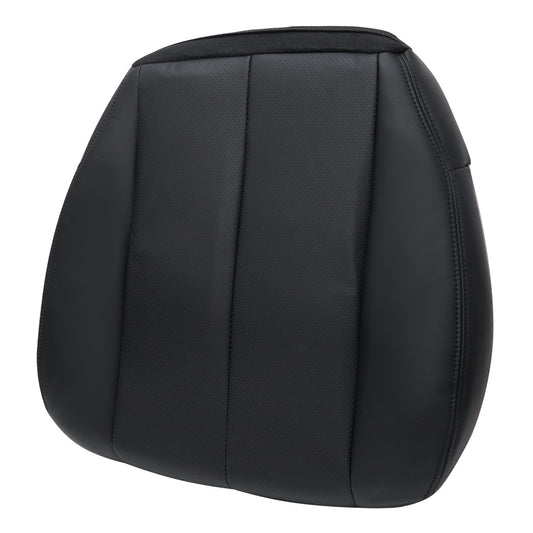 For 2010 - 2014 Subaru Outback Front Side Driver Bottom Leather Seat Cover Black