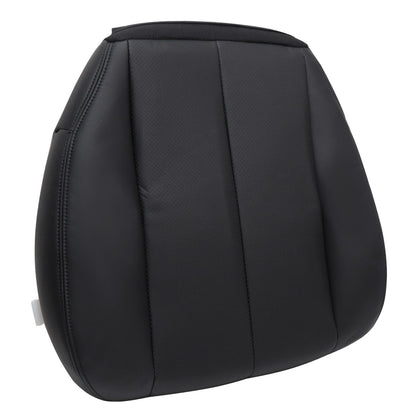 For 2010 - 2014 Subaru Outback Front Side Driver Bottom Leather Seat Cover Black
