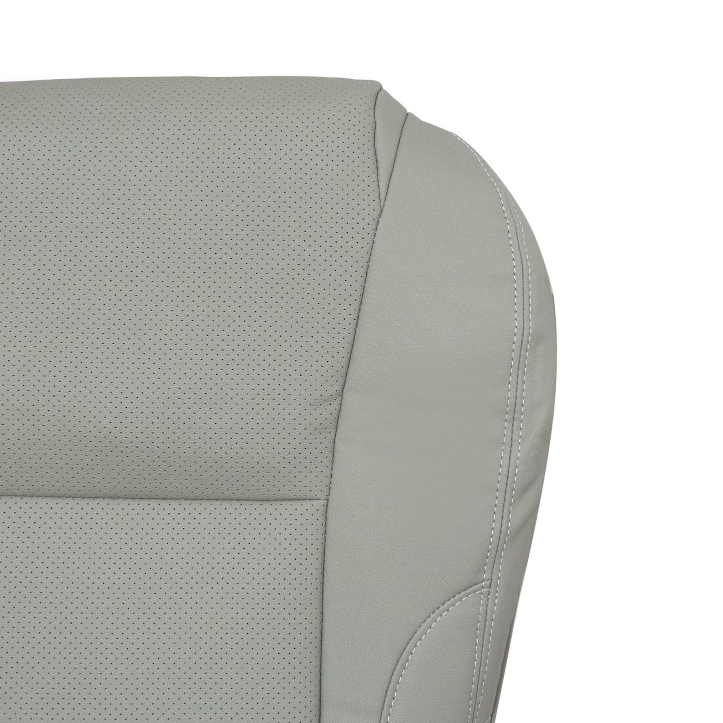 For 2006-2013 Lexus IS250 IS350 Passenger Bottom Leather Seat Cover Gray LA11