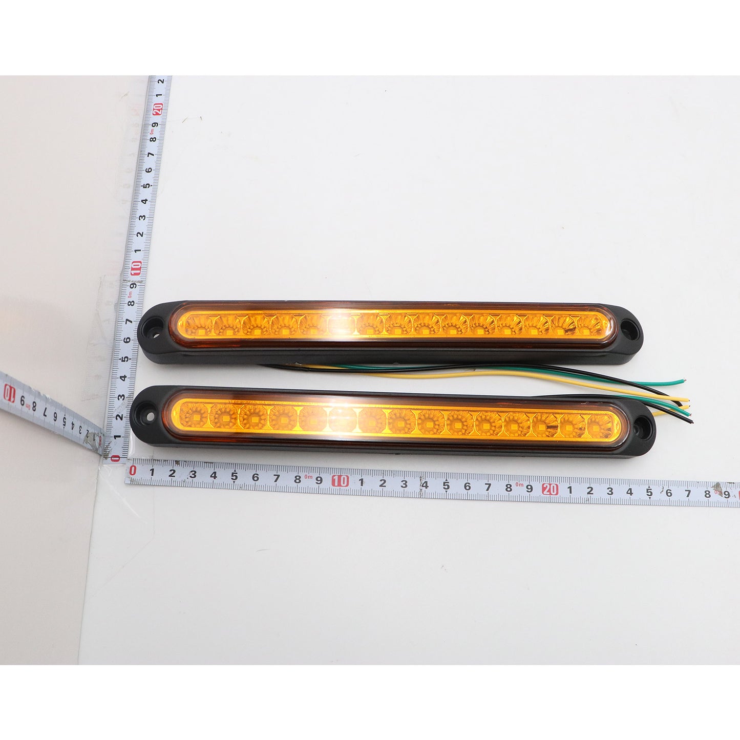 2X 10" Amber LED Car Truck DRL Light For Silverado 1500 2500 1999-2015 NEW