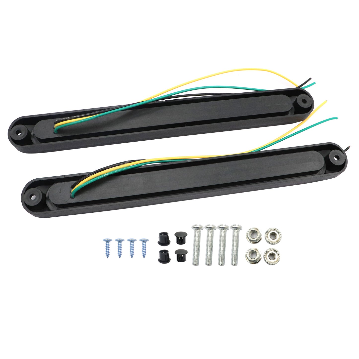 2X 10" Amber LED Car Truck DRL Light For Silverado 1500 2500 1999-2015 NEW