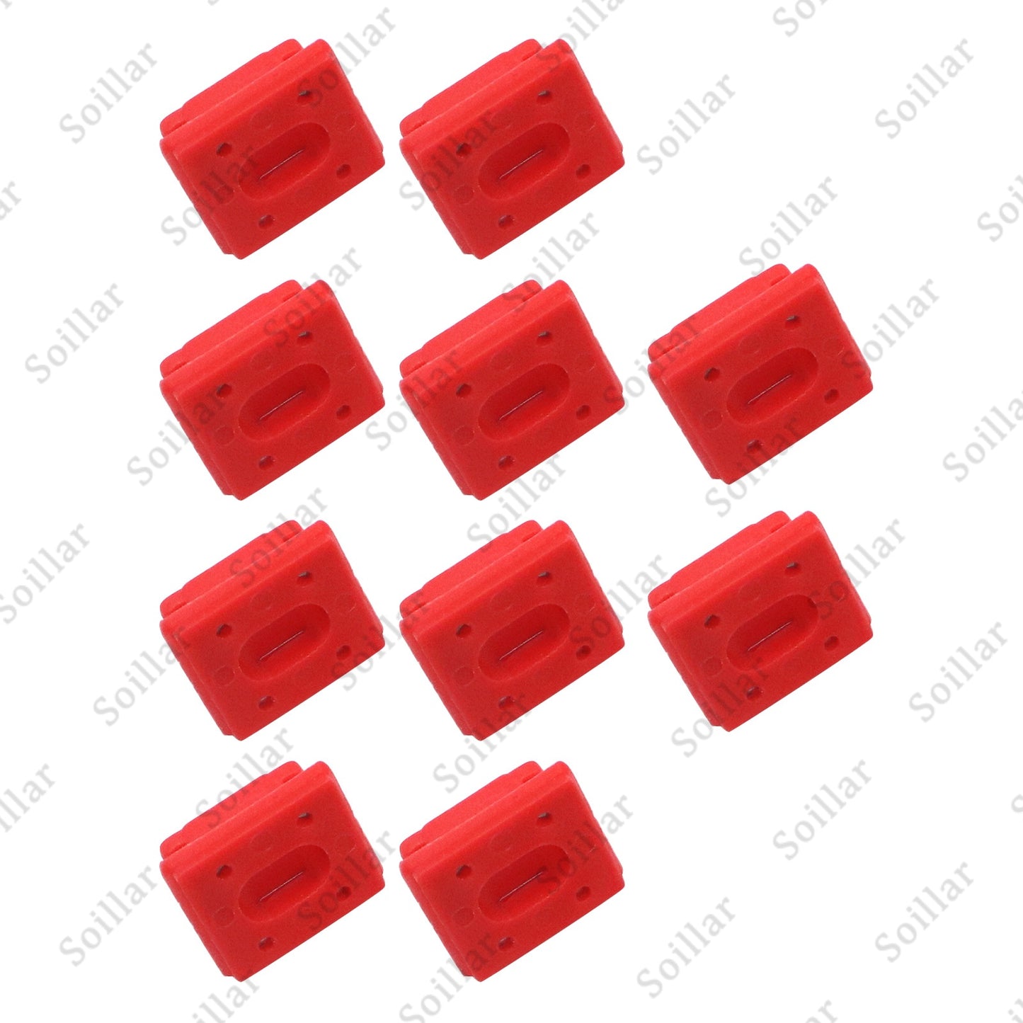 10Pcs Fits BMW 328Ci 2000 Nylon Rivets PushType Bumper Retainer CarClips Set