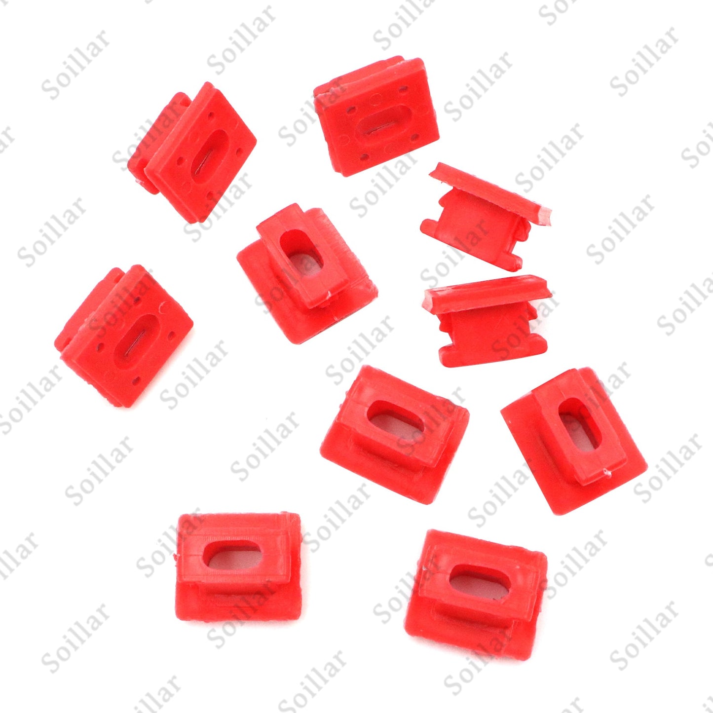 10Pcs Fits BMW 328Ci 2000 Nylon Rivets PushType Bumper Retainer CarClips Set