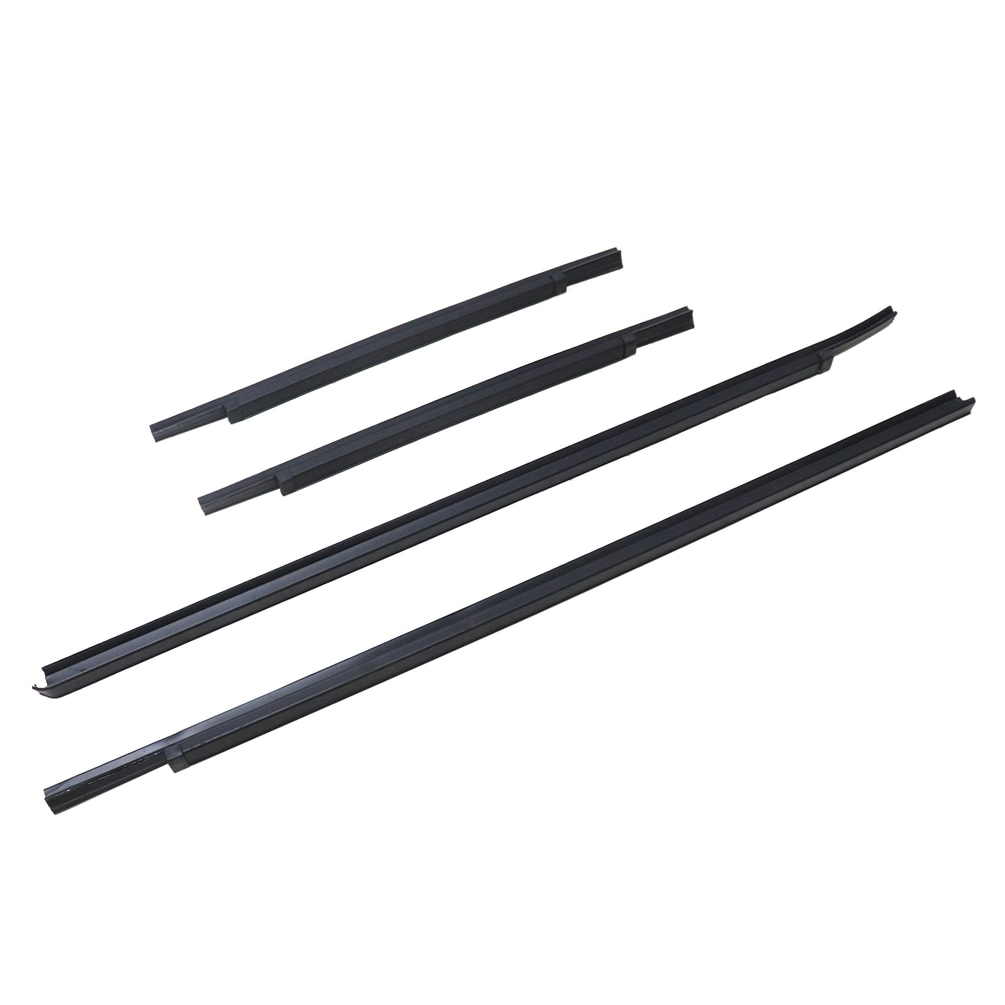 Door belt weatherstrip rubber seal For 97-04 Nissan Frontier Navara D22 crew cab