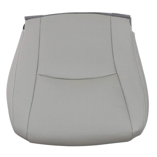 2008-2013 For Toyota Highlander Driver Bottom Leather Seat Cover Gray Perforated