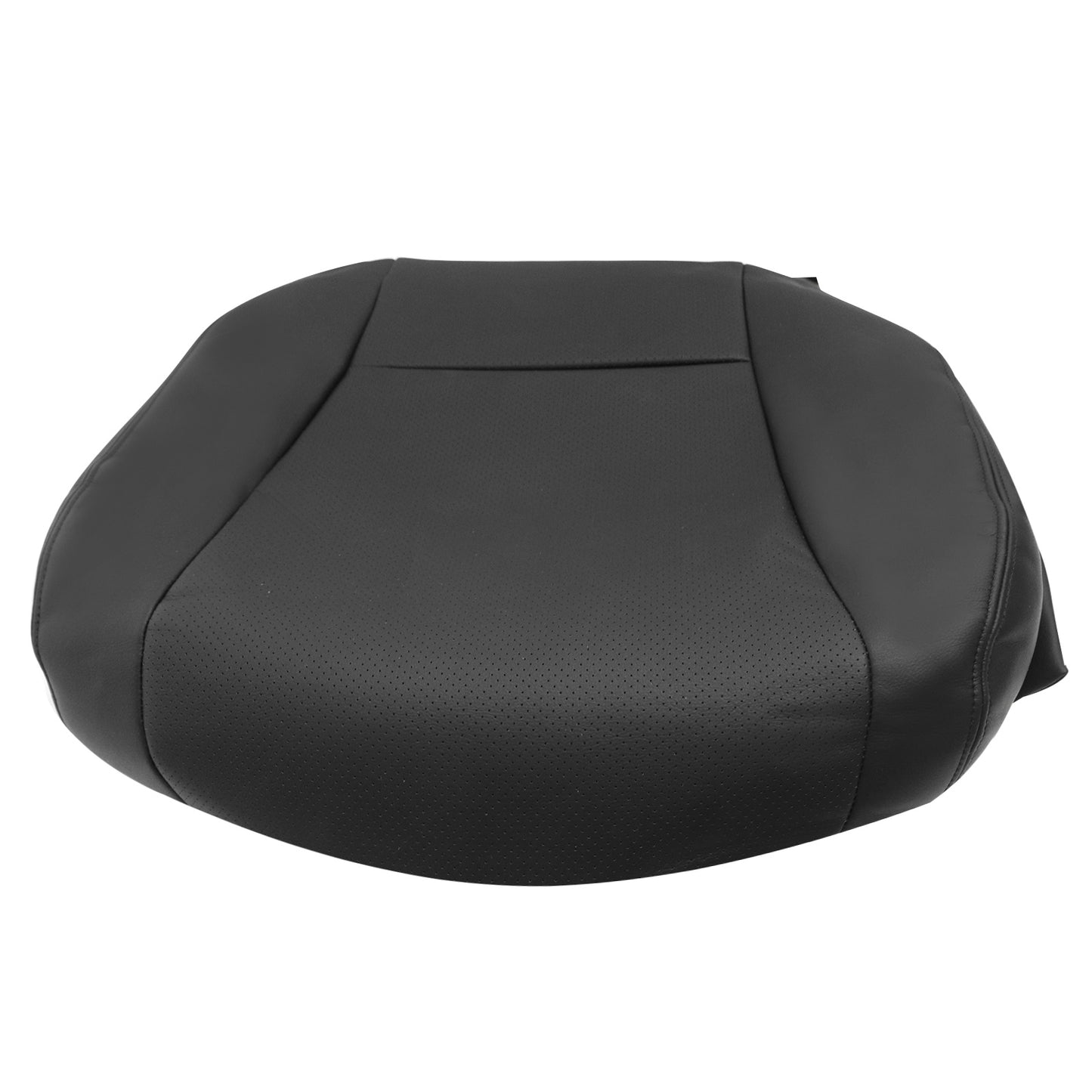 For 2007-2012 Lexus LS460 LS460L Passenger Bottom Seat Cover Black w/ Perforated