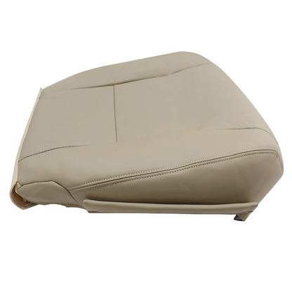 For 2007-2012 Lexus LS460 600h Driver Bottom Lower Leather Seat Cover Tan Left