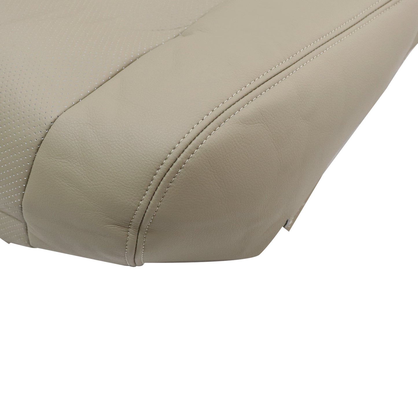 For 2007-2012 Lexus LS460 600h Driver Bottom Lower Leather Seat Cover Tan Left