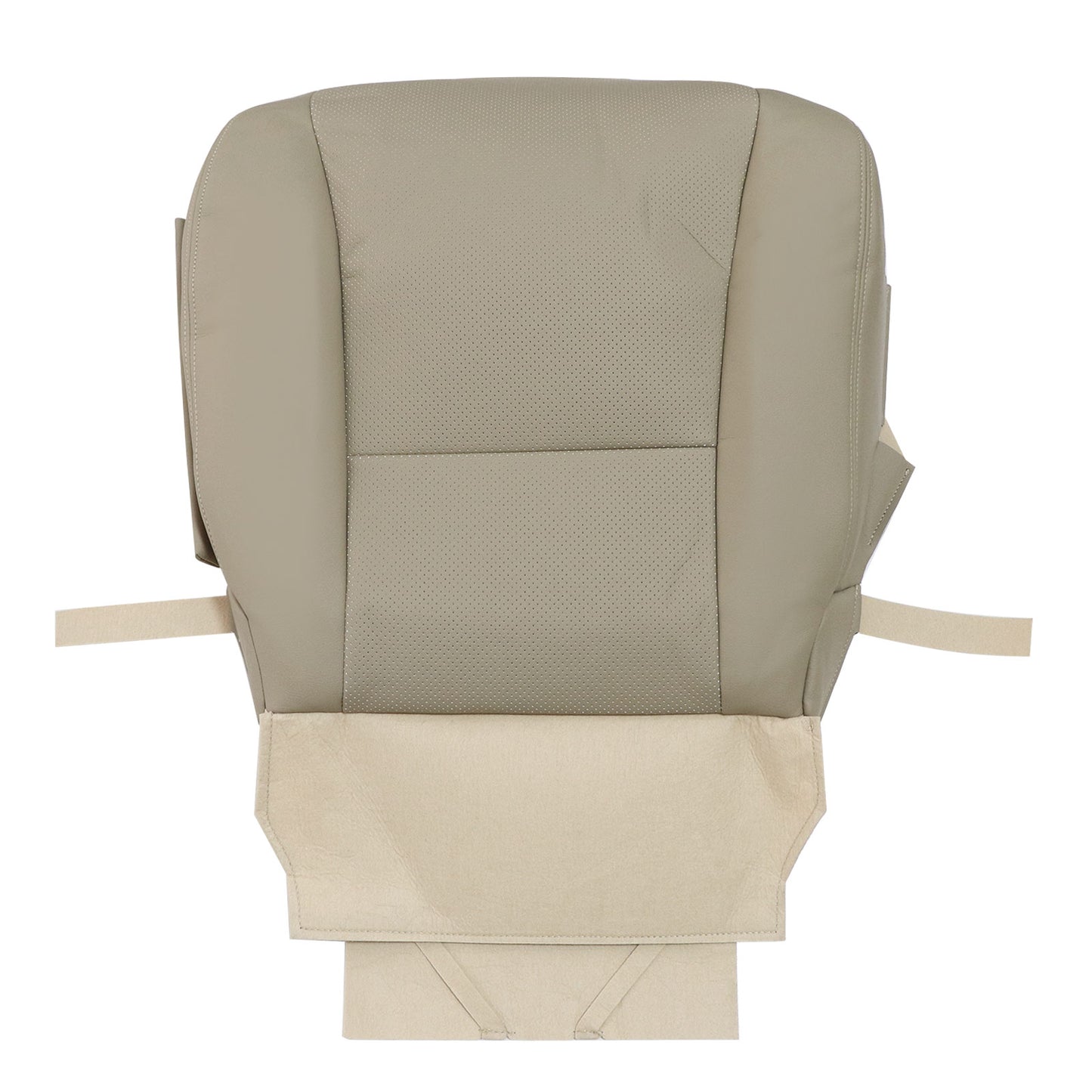 For 2007-2012 Lexus LS460 LS600h Passenger Bottom Lower Seat Cover Tan