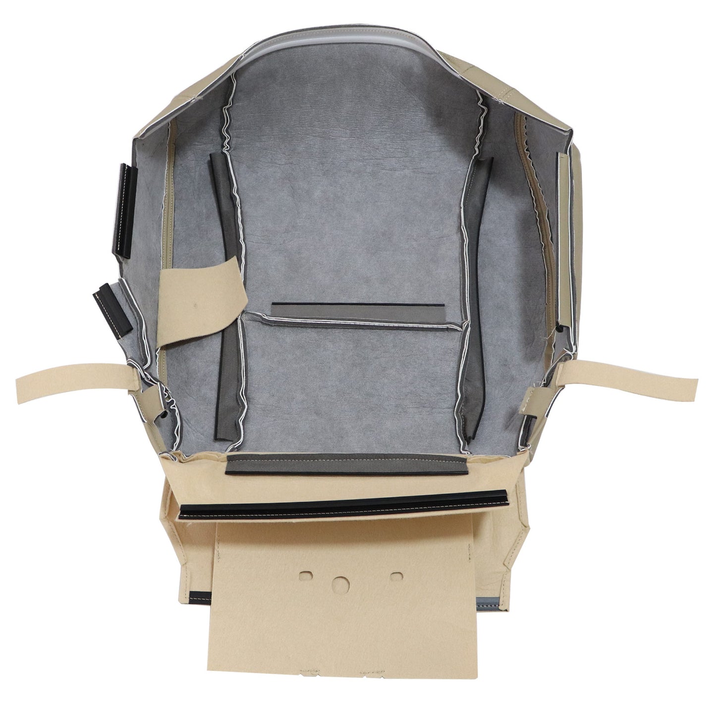 For 2007-2012 Lexus LS460 LS600h Passenger Bottom Lower Seat Cover Tan