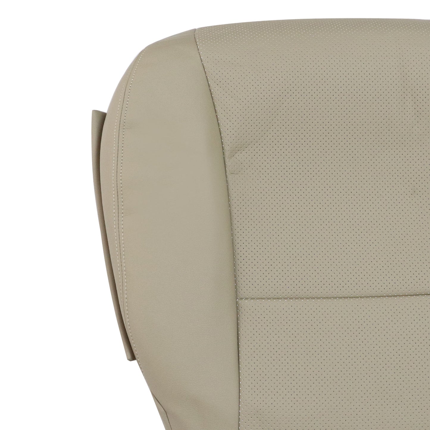 For 2007-2012 Lexus LS460 LS600h Passenger Bottom Lower Seat Cover Tan