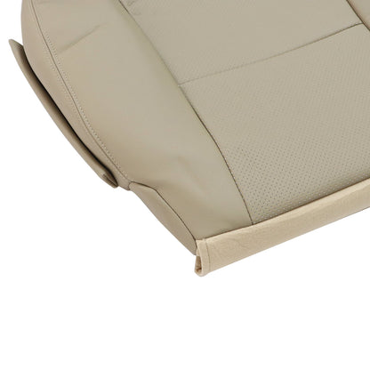 For 2007-2012 Lexus LS460 LS600h Passenger Bottom Lower Seat Cover Tan