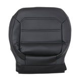 2012-2020 For Volkswagen Passat Driver Bottom Leather Seat Cover Black PERF