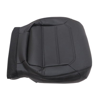 2012-2020 For Volkswagen Passat Driver Bottom Leather Seat Cover Black PERF