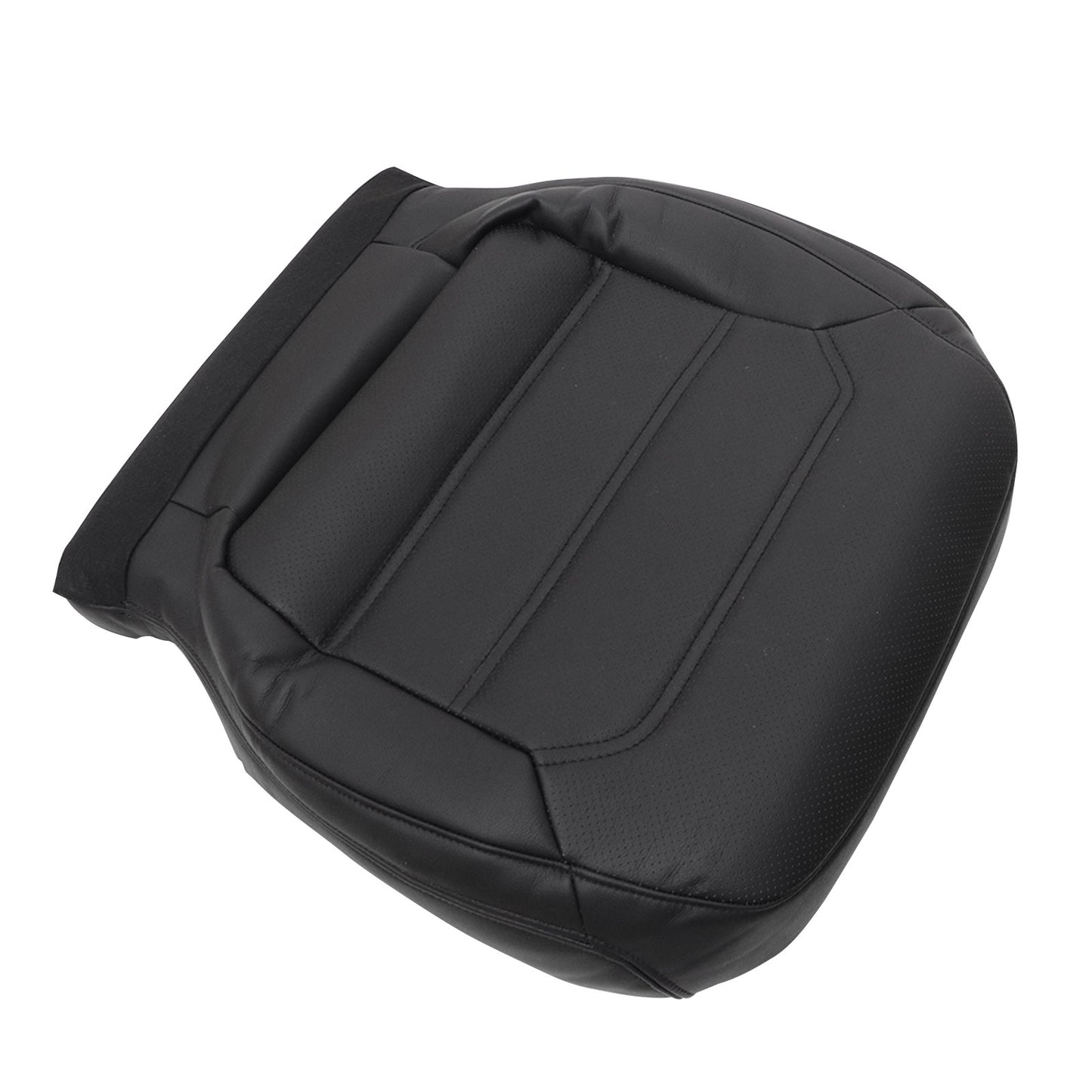 2012-2020 For Volkswagen Passat Driver Bottom Leather Seat Cover Black PERF