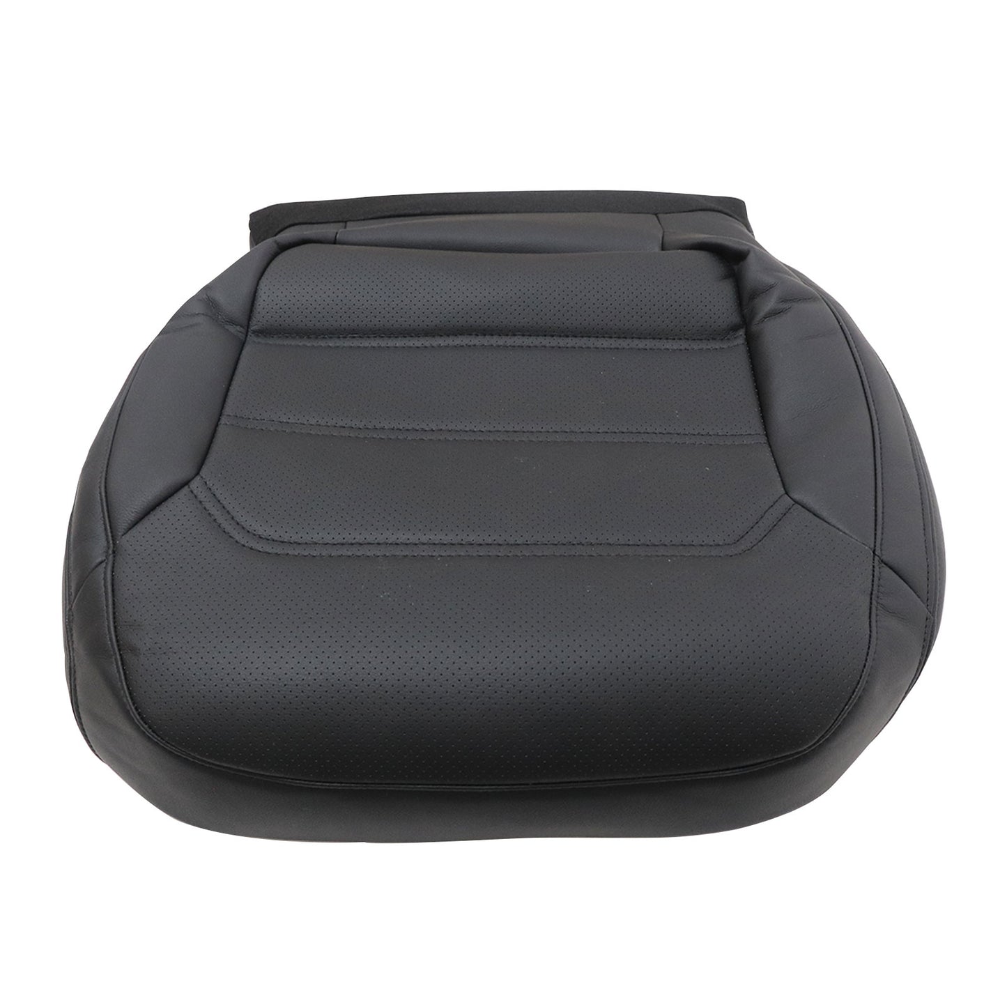 2012-2020 For Volkswagen Passat Driver Bottom Leather Seat Cover Black PERF