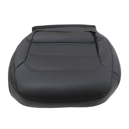2012-2020 For Volkswagen Passat Driver Bottom Leather Seat Cover Black PERF