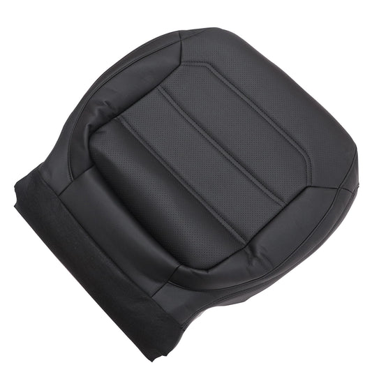 2012-2020 For Volkswagen Passat Driver Bottom Leather Seat Cover Black PERF
