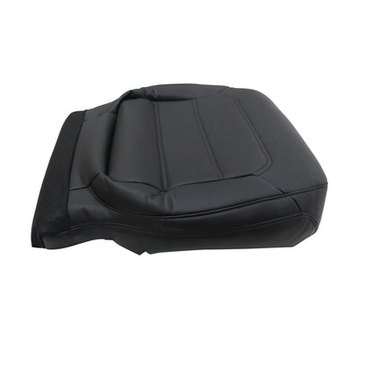 2012-2020 For Volkswagen Passat Driver Bottom Leather Seat Cover Black PERF