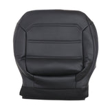 For 2012-2020 Volkswagen Passat Passenger Bottom PERF Leather Seat Cover Black