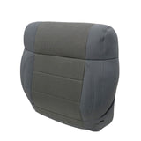 For 2007 Jeep Wrangler Sahara Rubicon Driver Bottom Replacement Cloth Seat Cover