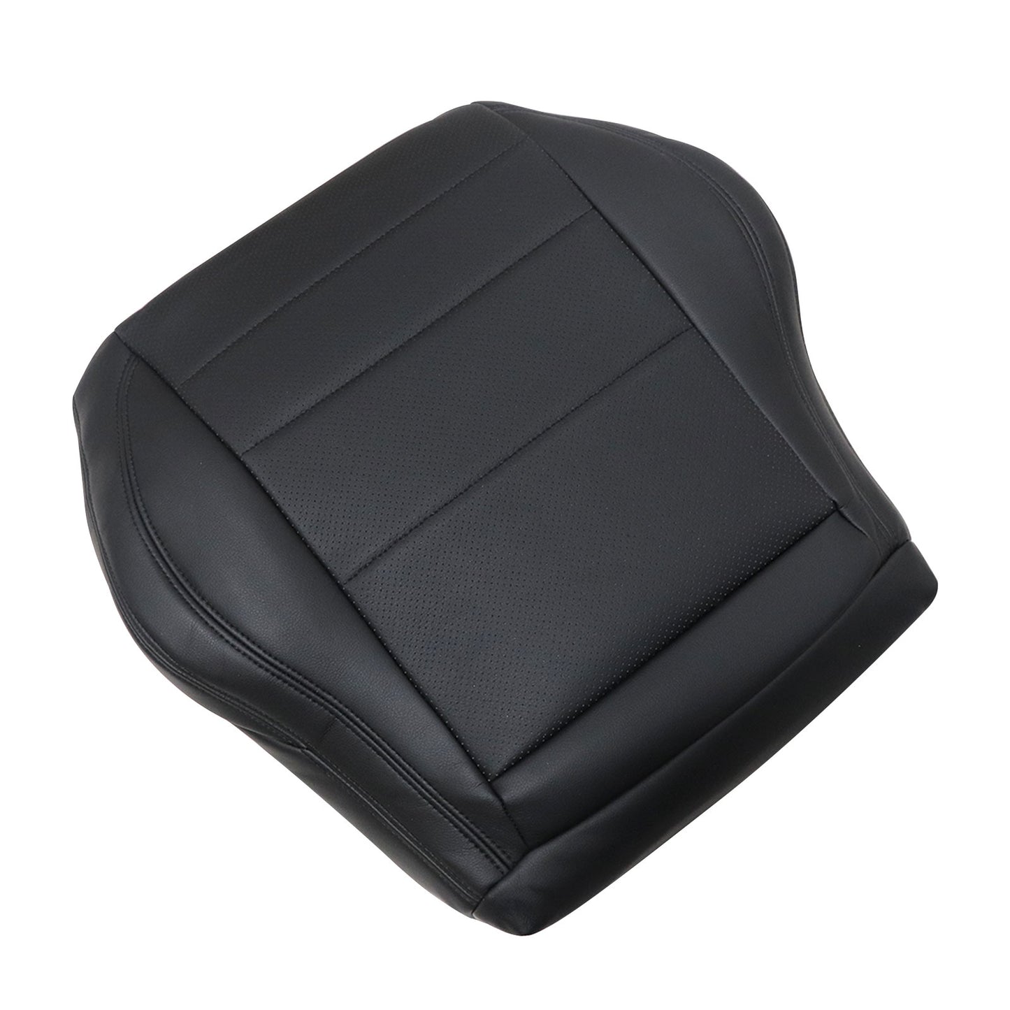 For 2012-2016 Mercedes Benz C350 2-Door Coupe Driver Bottom Leather Cover Black