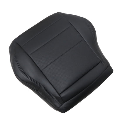 For 2012-2016 Mercedes Benz C350 2-Door Coupe Driver Bottom Leather Cover Black