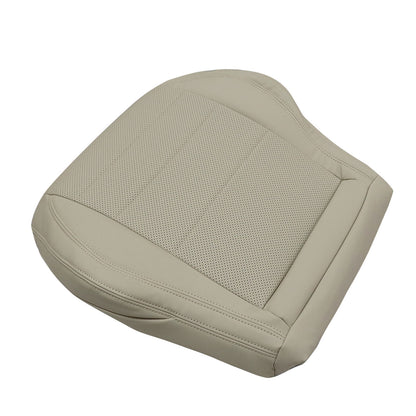 For 2012-2015 Mercedes Benz C250 C350 Coupe Driver Bottom Leather Seat Cover Tan