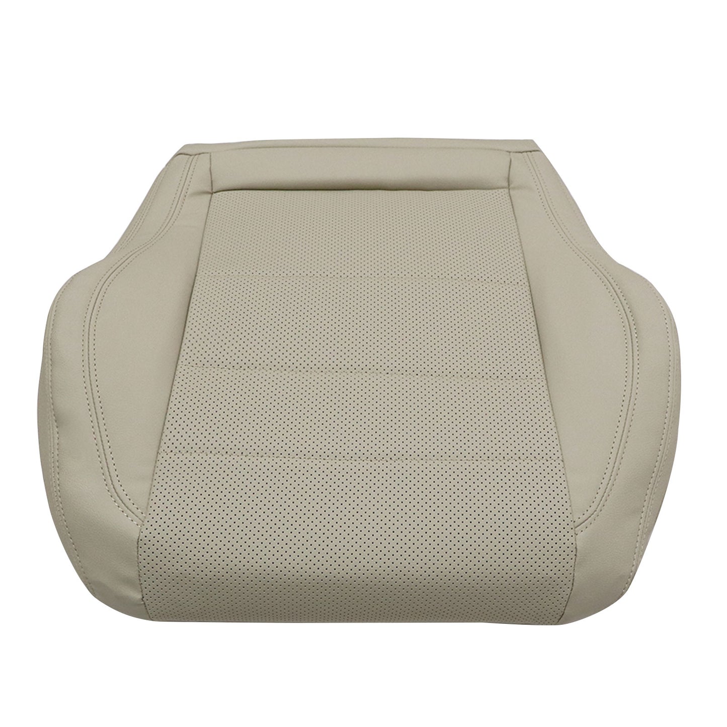 For 2012-2015 Mercedes Benz C250 C350 Coupe Driver Bottom Leather Seat Cover Tan