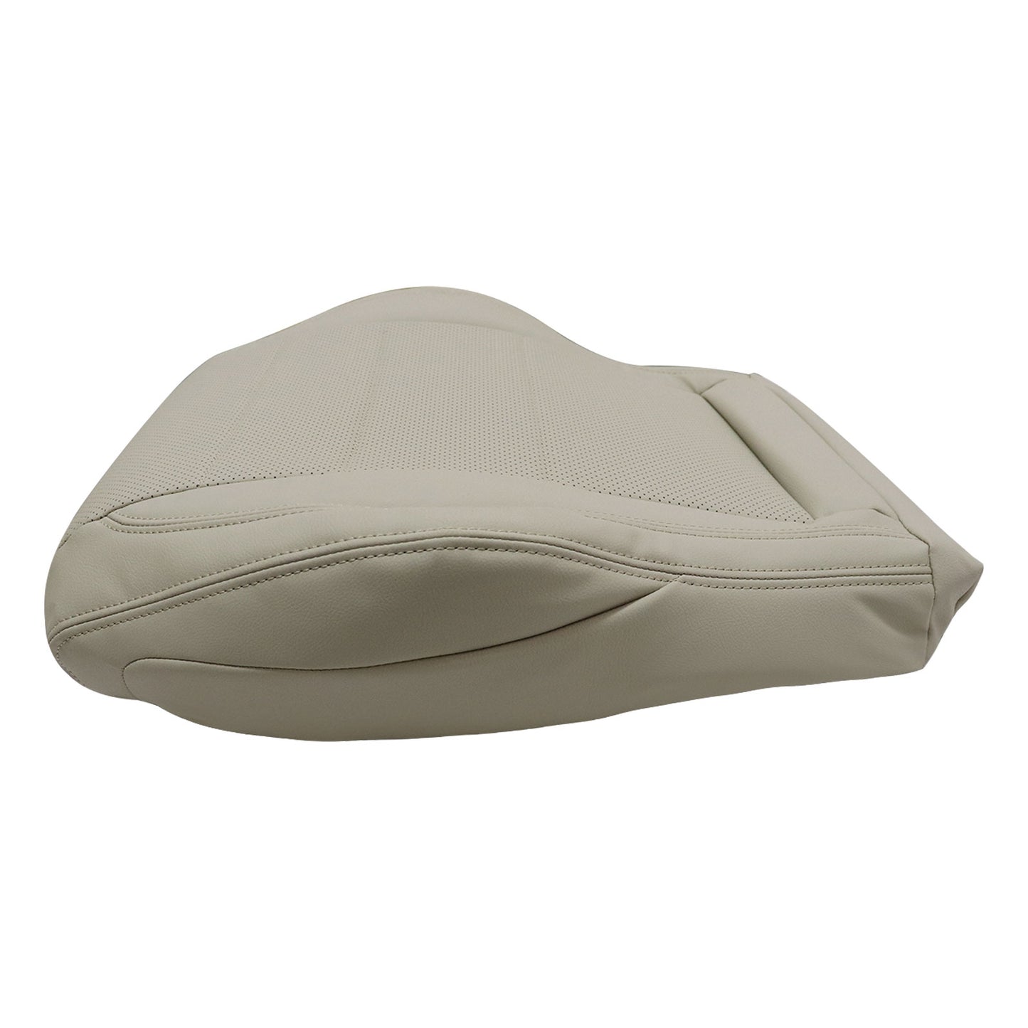 For 2012-2015 Mercedes Benz C250 C350 Coupe Driver Bottom Leather Seat Cover Tan
