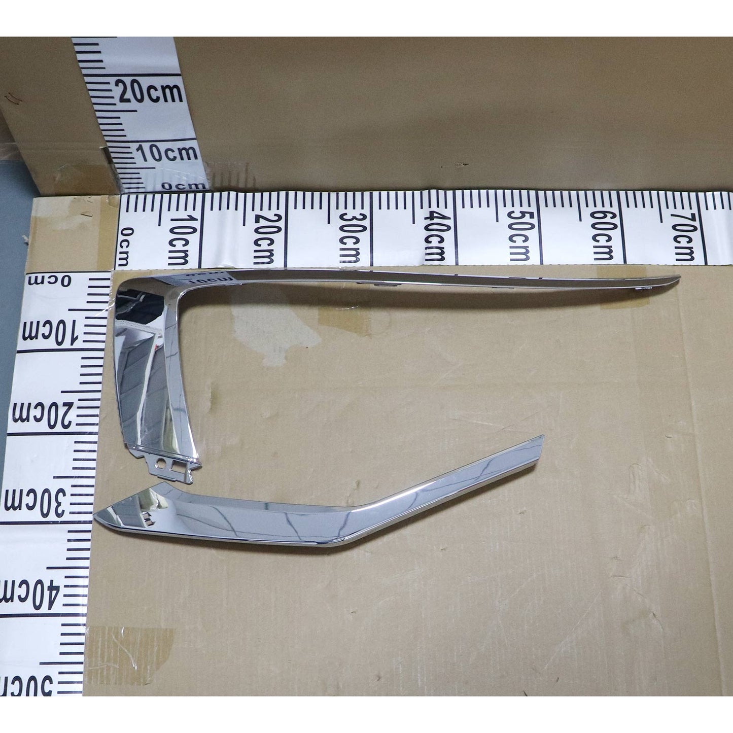 Left Side Front Bumper Molding Trim Chrome For Mitsubishi Eclipse Cross 2018-21