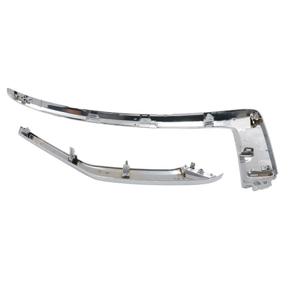 Left Side Front Bumper Molding Trim Chrome For Mitsubishi Eclipse Cross 2018-21