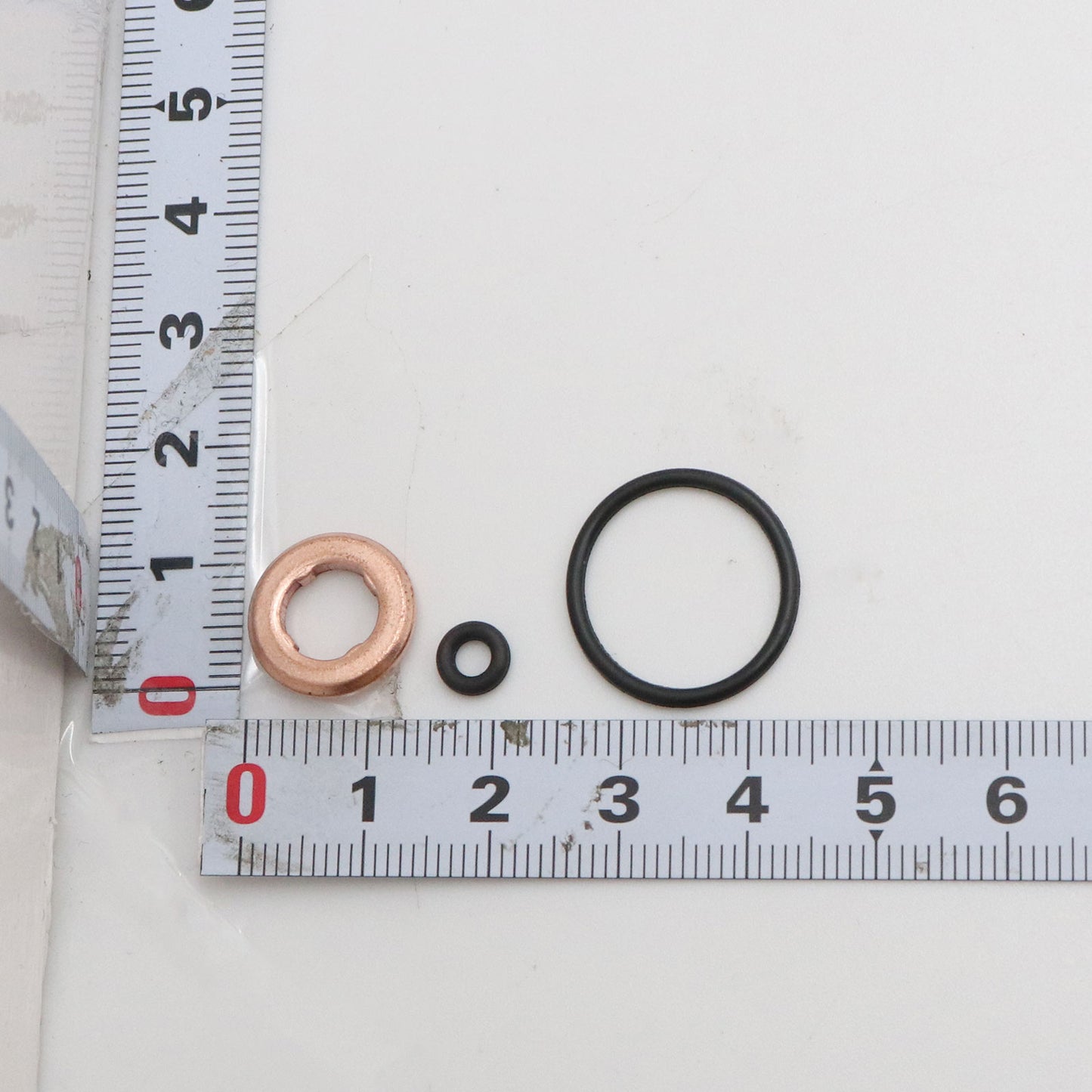 6PCS Injector Nozzle Seal Rings Kit Fit For AUDI A5 B8 VW TOUAREG 05A130519