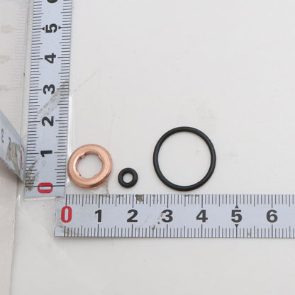 6PCS Injector Nozzle Seal Rings Kit Fit For AUDI A5 B8 VW TOUAREG 05A130519