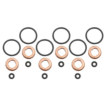 6PCS Injector Nozzle Seal Rings Kit Fit For AUDI A5 B8 VW TOUAREG 05A130519