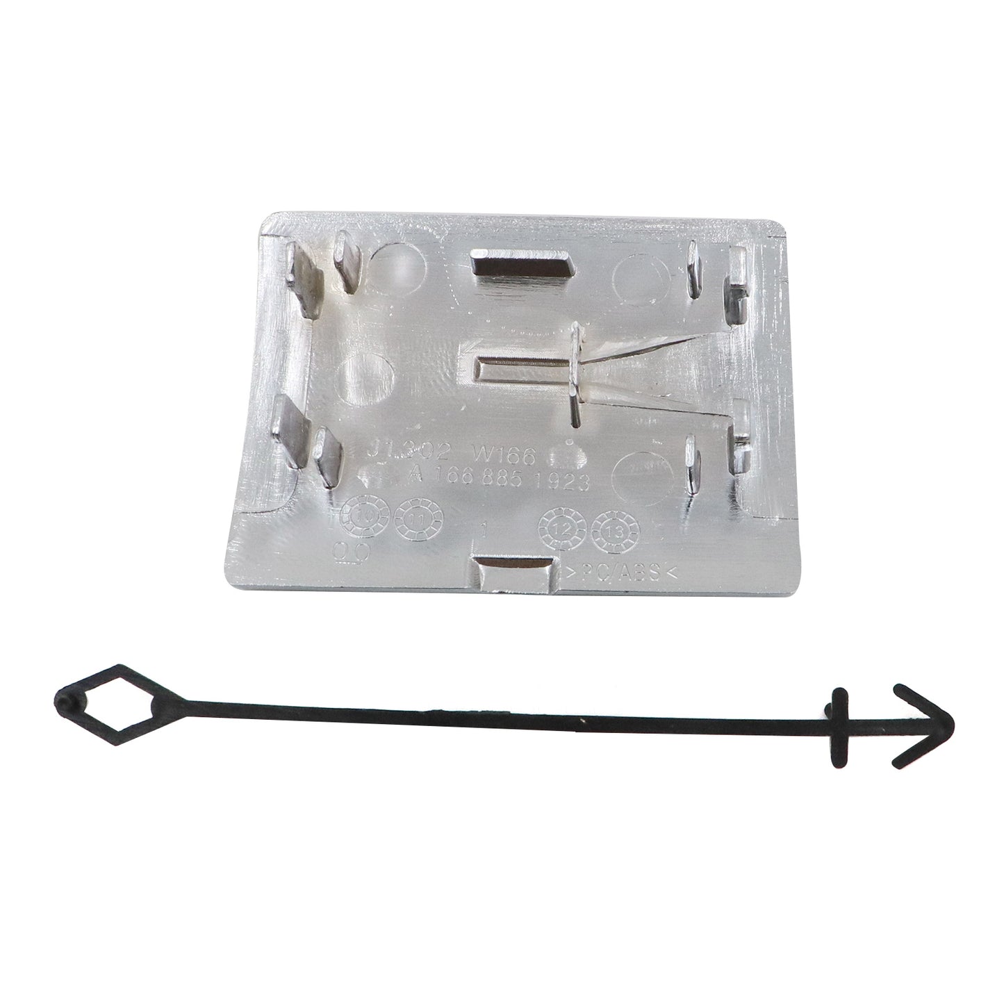 NEW For Mercedes Benz ML ML350 12-15 Rear Bumper Tow Towing Hook Eye Cover Cap