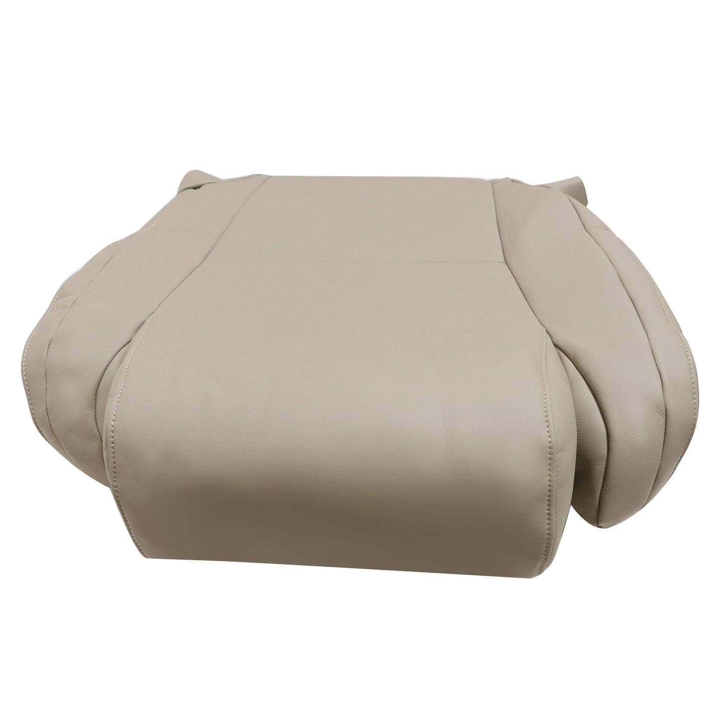 For 2007-2013 Toyota Tundra Sequoia Driver Bottom Replace Leather Seat Cover Tan