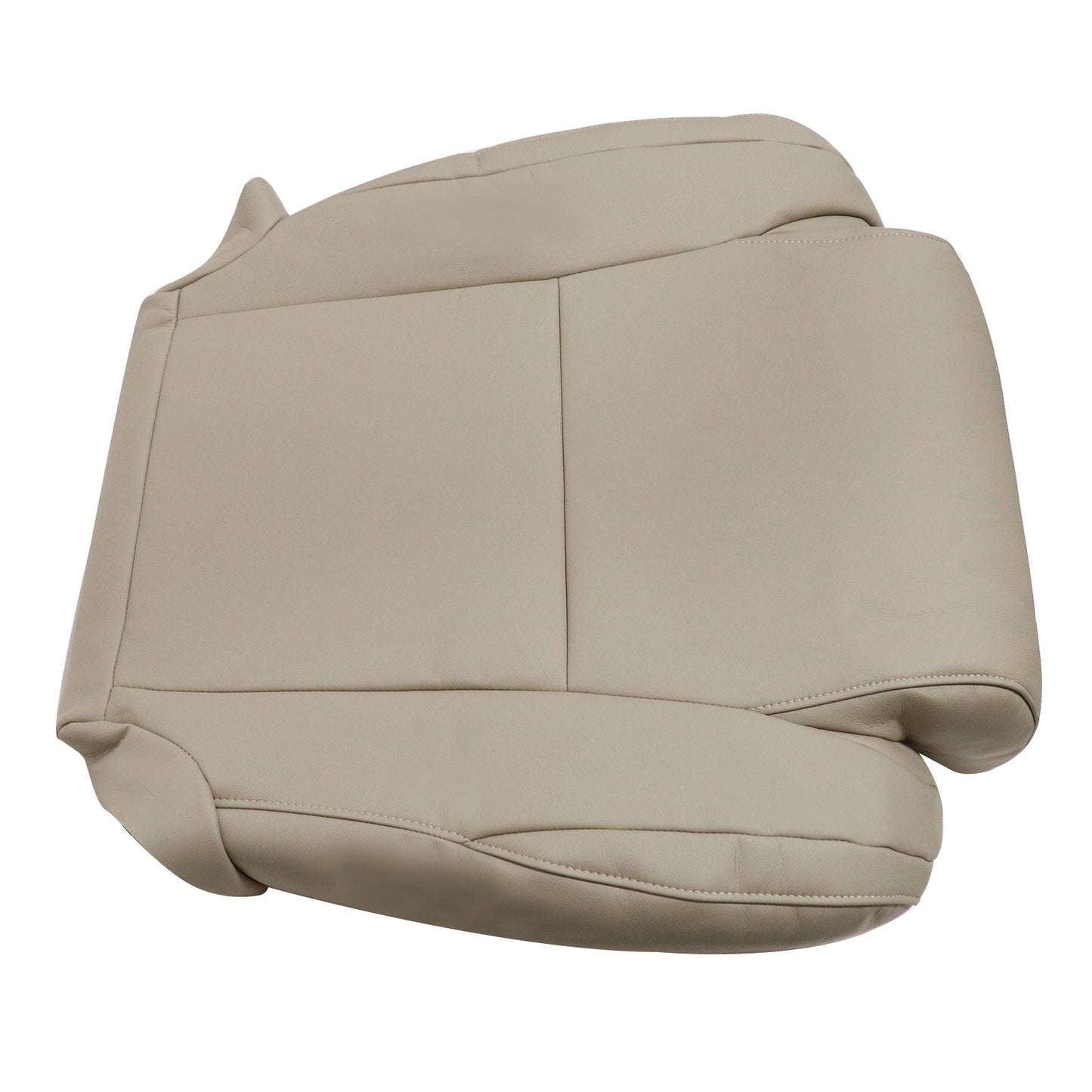 For 2007-2013 Toyota Tundra Sequoia Driver Bottom Replace Leather Seat Cover Tan